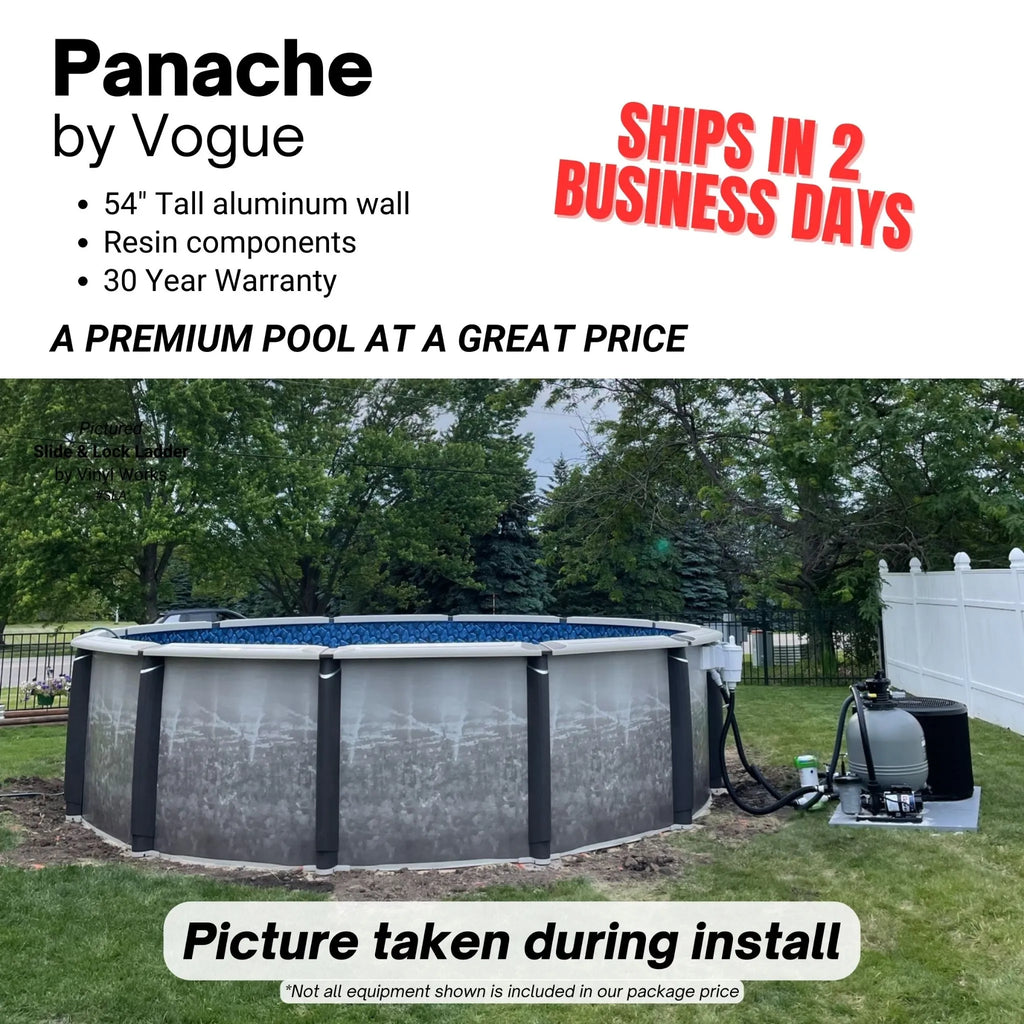 Panache 21' x 54" Round Aluminum Above Ground Pool Kit