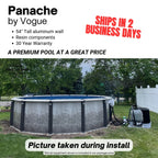 Panache 21' x 54" Round Aluminum Above Ground Pool Kit
