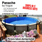 Panache 27' x 54" Round Aluminum Above Ground Pool Kit