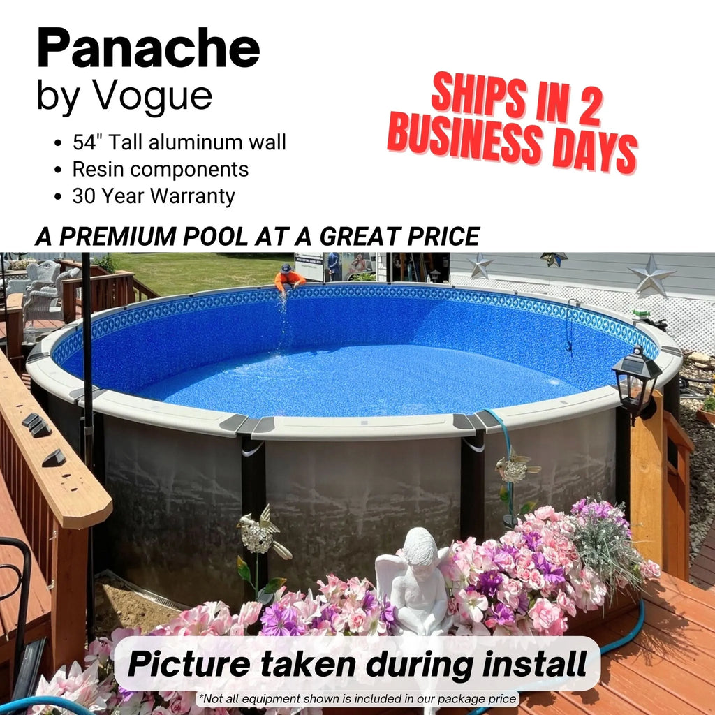 Panache 21' x 54" Round Aluminum Above Ground Pool Kit