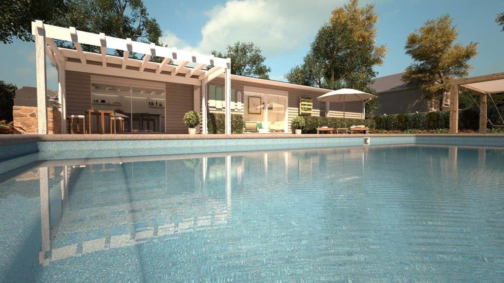 Reef Full Floor Borderless GLI Inground Pool Liner 27 Mil