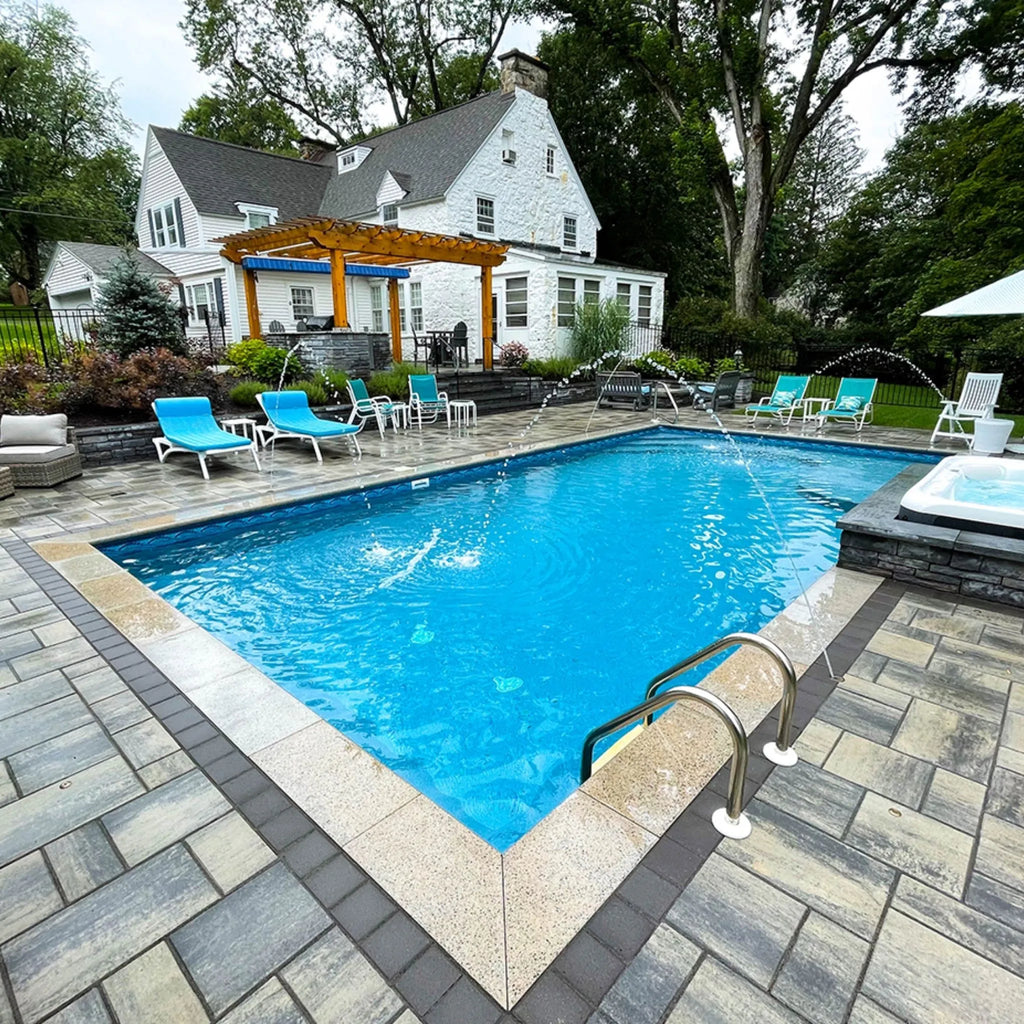 Riverside with StoneBrook Premier Value Series GLI Inground Pool Liner 27 Mil