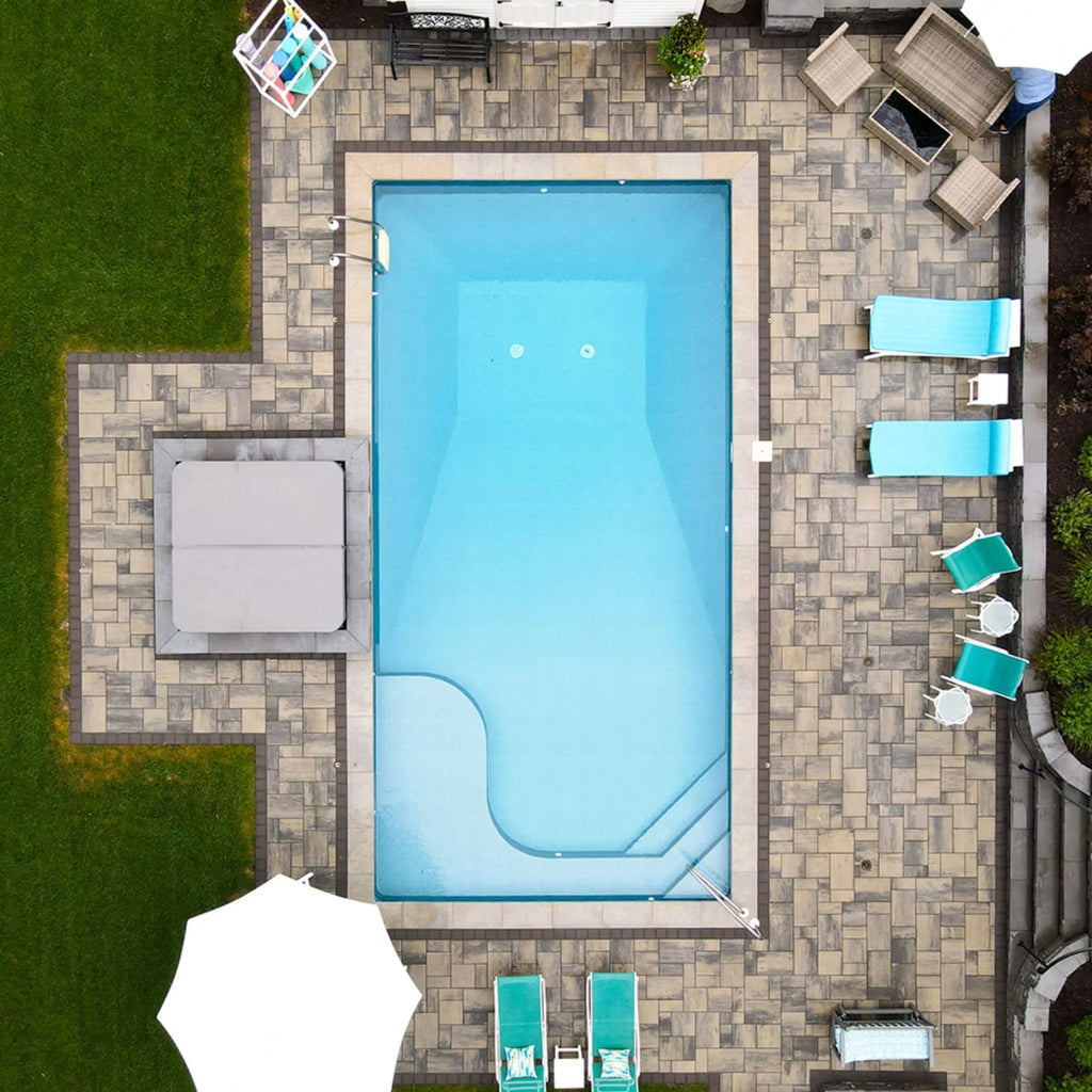 Riverside with StoneBrook Premier Value Series GLI Inground Pool Liner 27 Mil