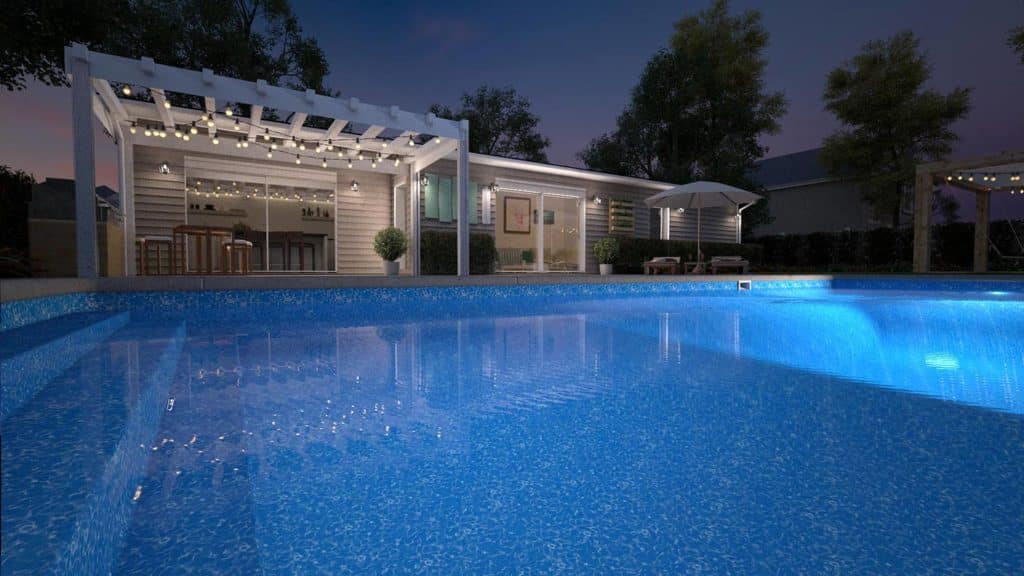 Royal Prism Full Floor Borderless GLI Inground Pool Liner 27 Mil