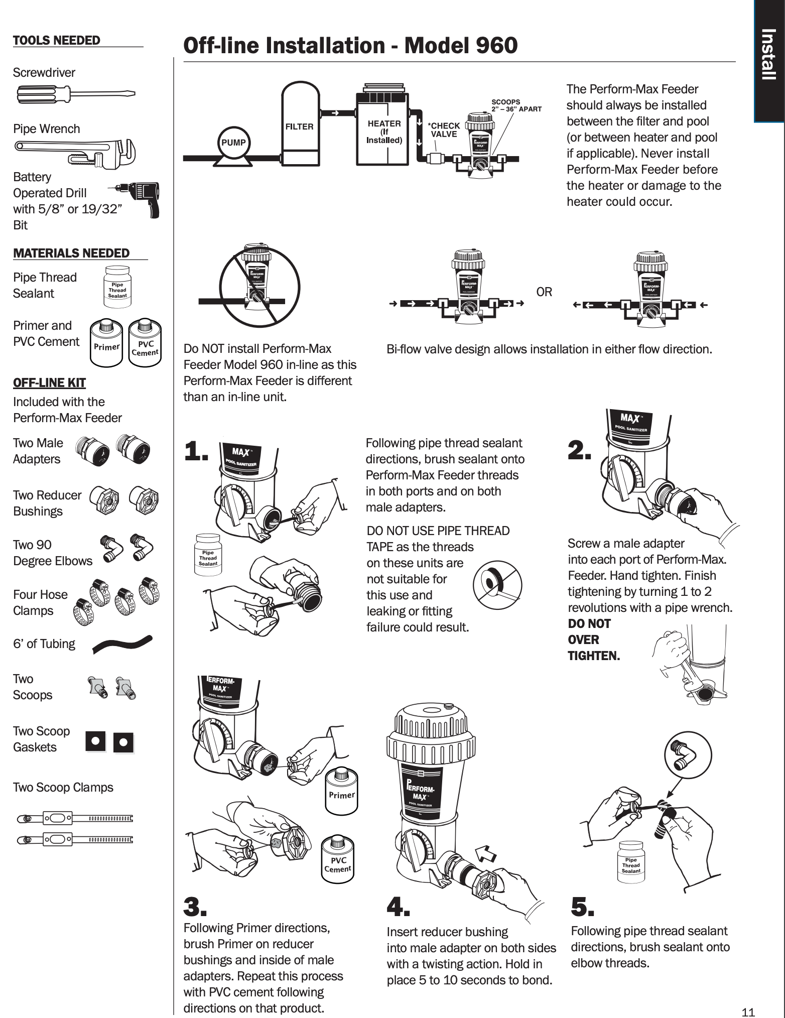 SANI KING Perform-Max 960