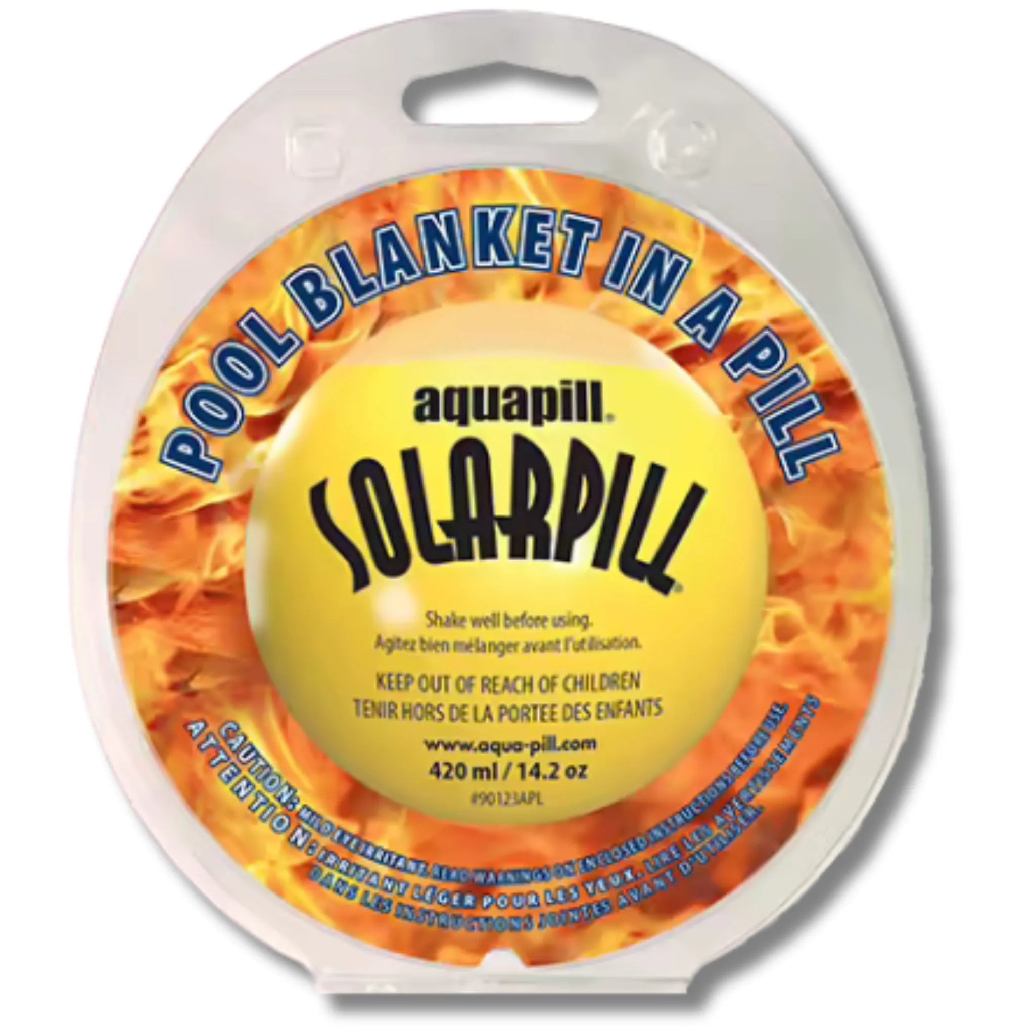 SolarPill Liquid Solar Blanket 14.2 oz. (4") by Natural Chemistry For Pools Up To 30,000 Gallons