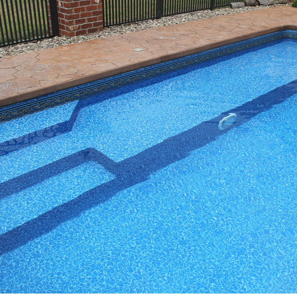 South Beach with Aurora Premier Value Series GLI Inground Pool Liner 27 Mil