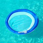 Spring Float Papasan Inflatable Pool Lounger with Hyper-Flate Valve