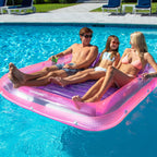 Swimline Pink SunTan Tub XL Inflatable Pool Lounger