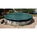 12-Year Midwest Canvas Supreme Plus Winter Pool Cover for 18 ft. Round Pools (Cover Size 22')