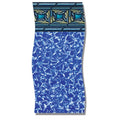 Swimline 27' Round Unibead Above Ground Pool Liner - 25 Gauge - Pacific Diamond pattern -  52" or 54" wall