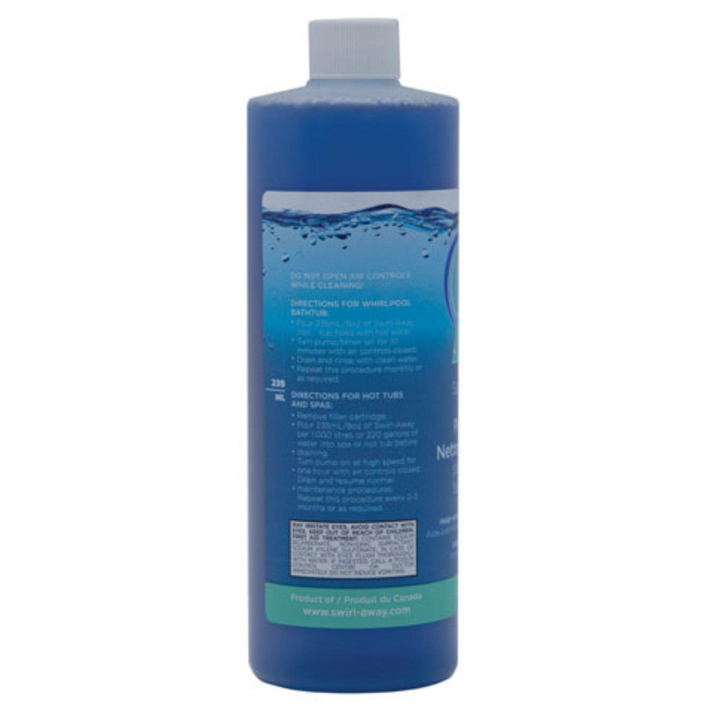 Swirl away hot tub plumbing and jet cleaner