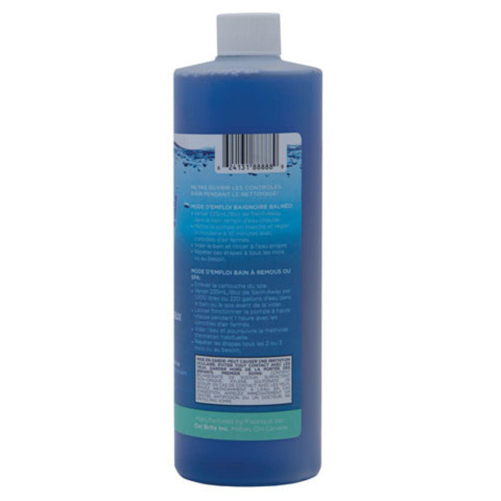 Swirl away hot tub plumbing and jet cleaner