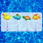 ther-animals floating animal and character thermometers for pools and spas