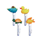 ther-animals floating animal and character thermometers for pools and spas