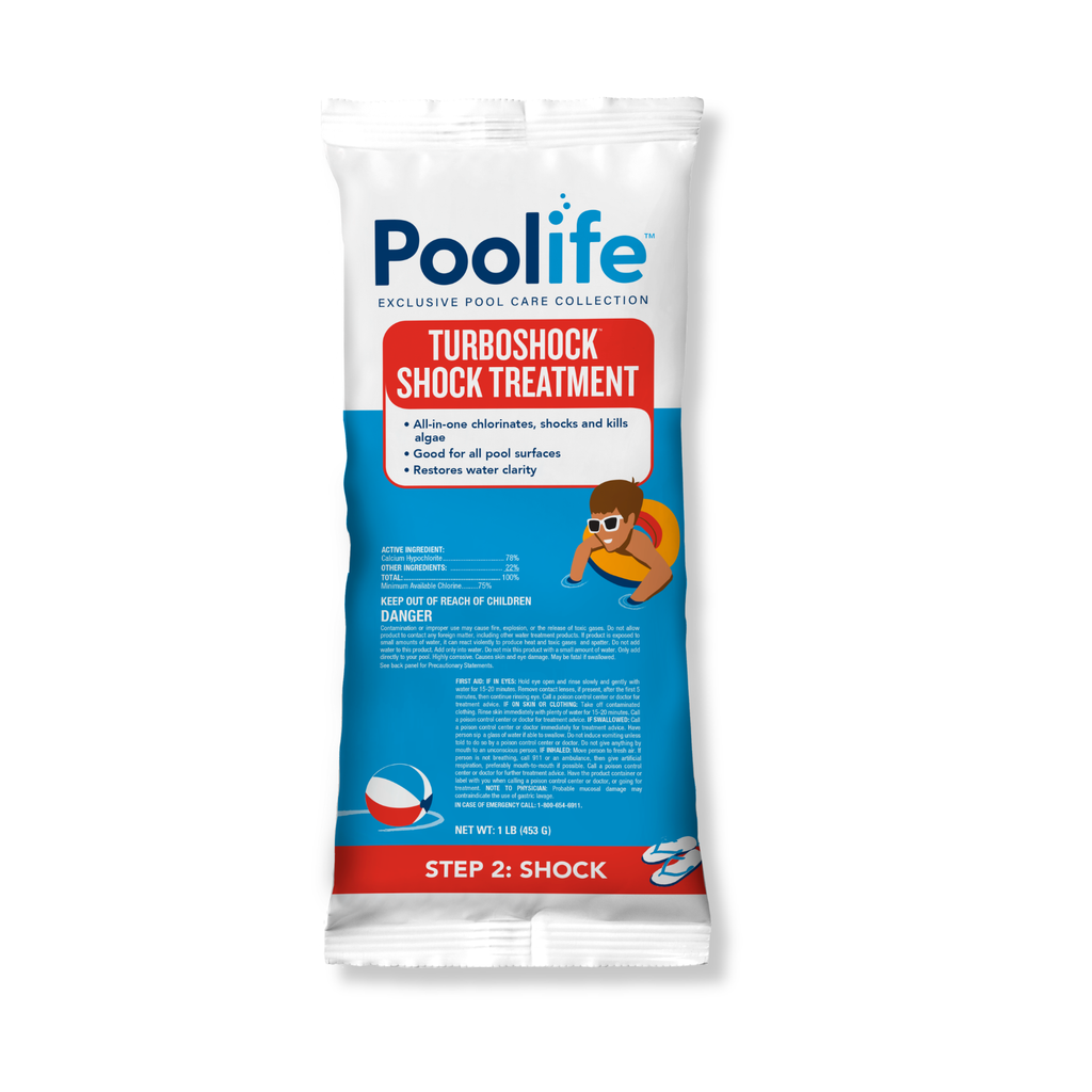 Poolife TurboShock 78% Calcium Hypochlorite Pool Shock - 6 Bag Deal