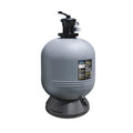 Waterway Plastics Carefree 22" Pool Sand Filter Tank with Multiport Valve
