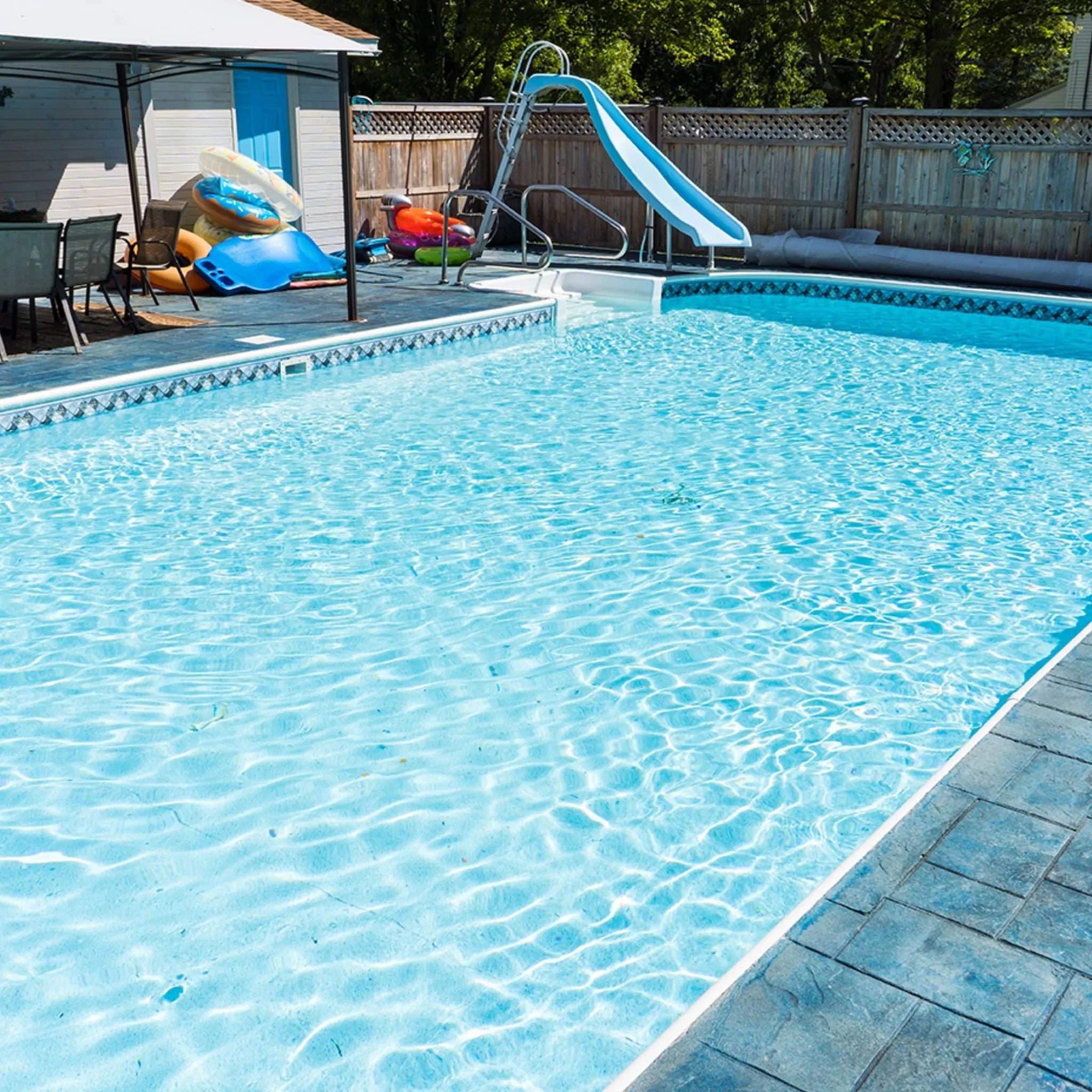 Whitehaven with Crystal Quartz GLI Inground Pool Liner 27 Mil