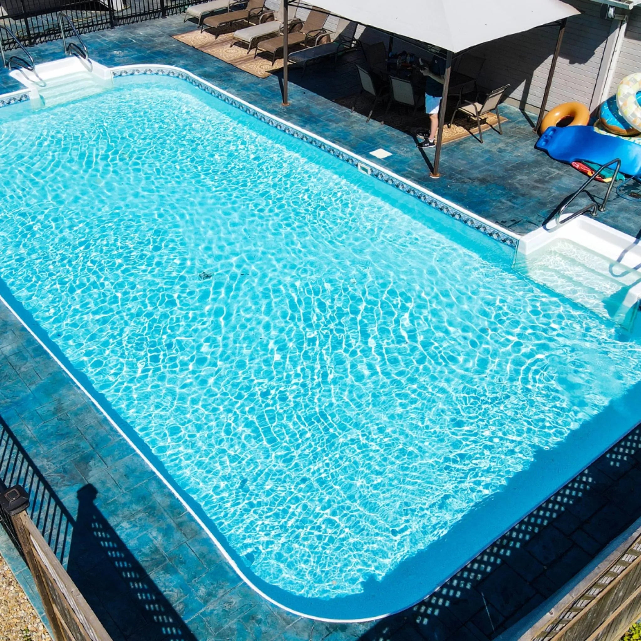 Whitehaven with Crystal Quartz GLI Inground Pool Liner 27 Mil
