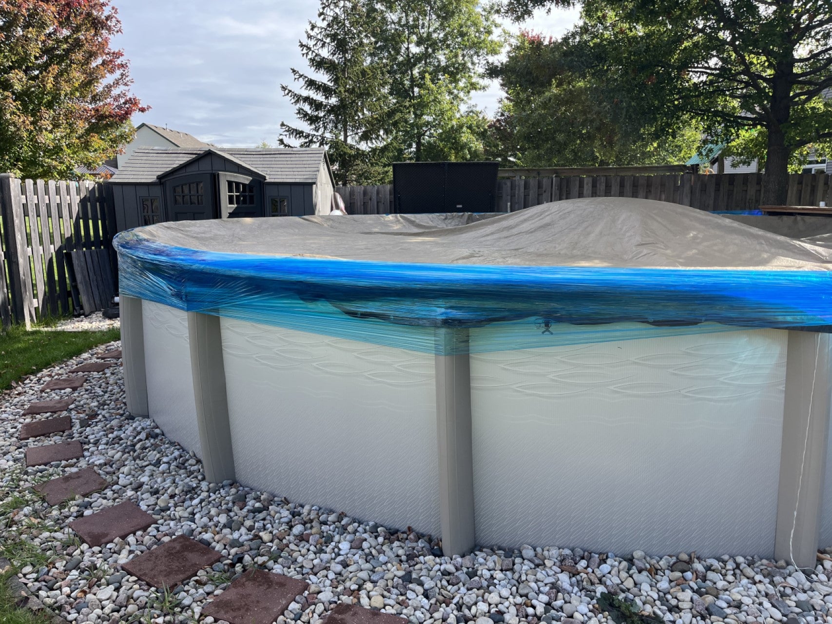 Gladon Winter Cover Wrap for Winterizing Above Ground Pools