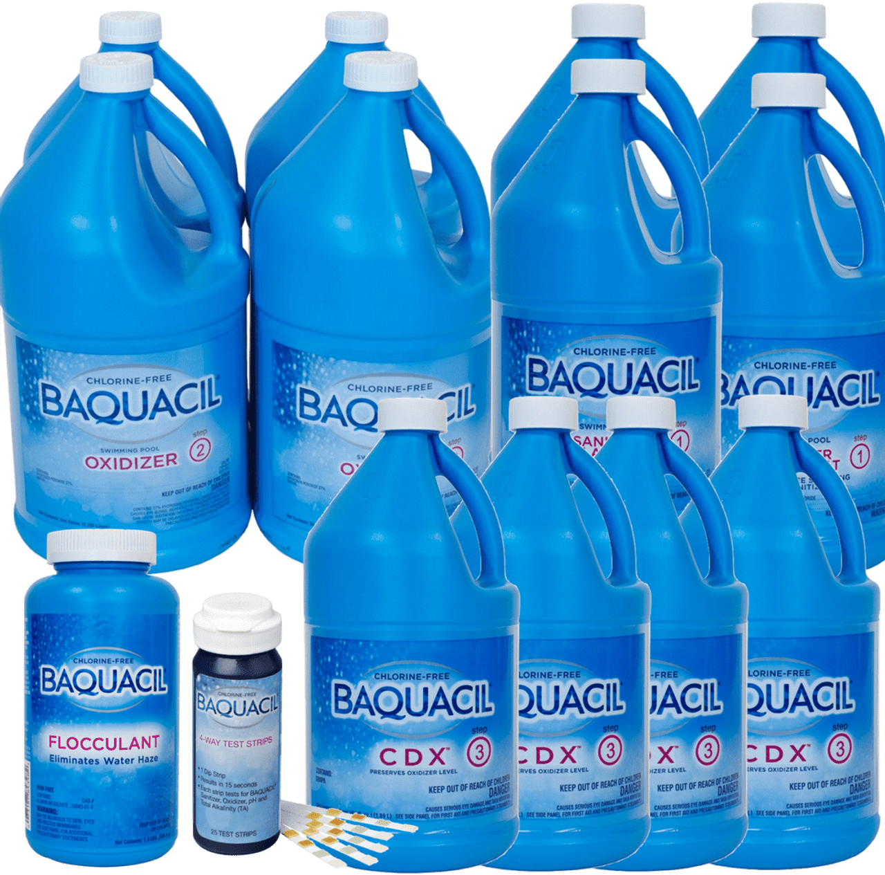Baquacil CDX Bulk Deal Pools up to 10,000 Gallons