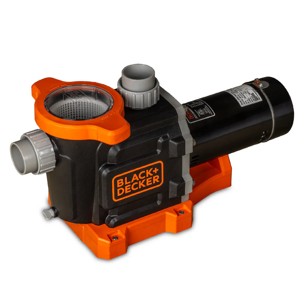 BLACK + DECKER 1.5 hp Single Speed Inground Pool Pump