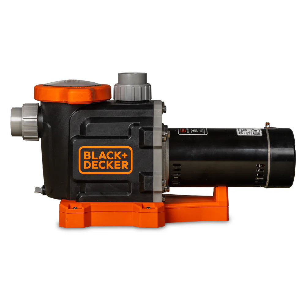 BLACK + DECKER 1.5 hp Single Speed Inground Pool Pump