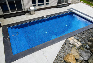 Breaking Seawall with Aquarius HD Premier Value Series GLI Inground Pool Liner 27 Mil