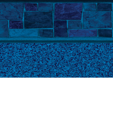 Courtstone Blue with Stardust Blue Premier Value Series GLI Inground Pool Liner 27 or 20 Mil