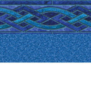 GLI Indigo Marble Signature Series Vinyl Liner for Inground Pools 27/20 Mil