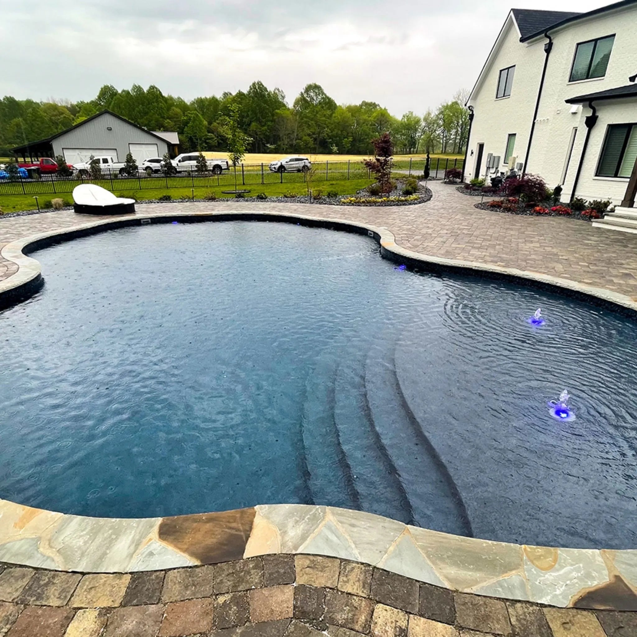 Eclipse Amber Borderless GLI Inground Pool Liner 27 Mil