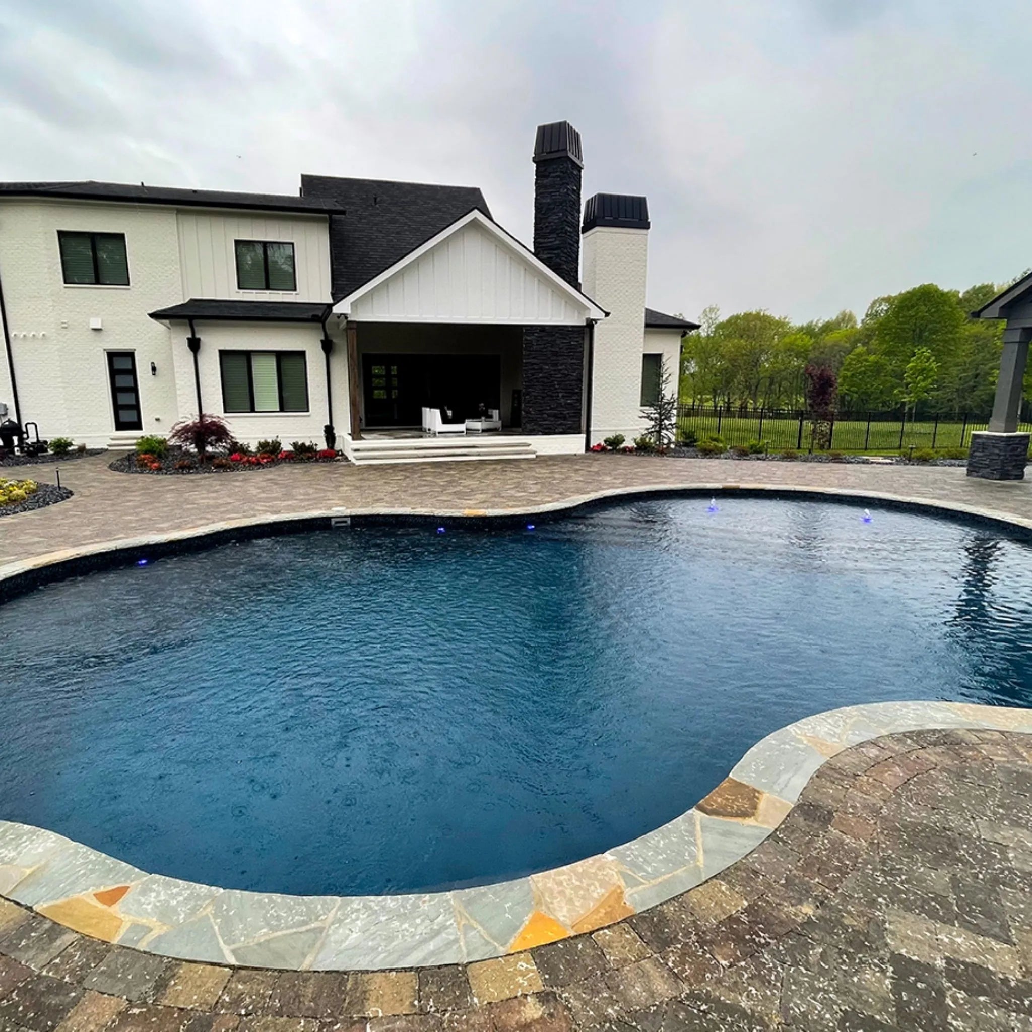 Eclipse Amber Borderless GLI Inground Pool Liner 27 Mil