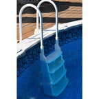 Main Access 200200 Easy Incline In-Pool Ladder for Above Ground Pools with Decks