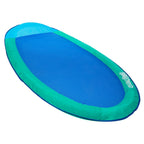 Spring Float Inflatable Pool Lounger with Hyper-Flate Valve