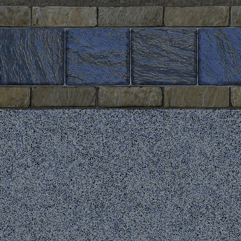 Gallio with Gray Bonair Premier Value Series GLI Inground Pool Liner 27 Mil