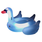 Swimline 90702 Giant LED Light-Up Swan Ride On