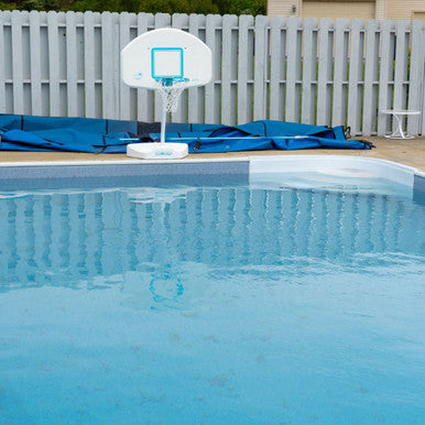 Gray Crystal Full Floor Borderless GLI Inground Pool Liner 27 Mil