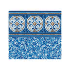 Hampton with SeaGlass Destination Series GLI Inground Pool Liner 27 or 20 Mil