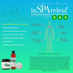inspareleaf HEMP CBD 200 mg THC Free Black Vanilla