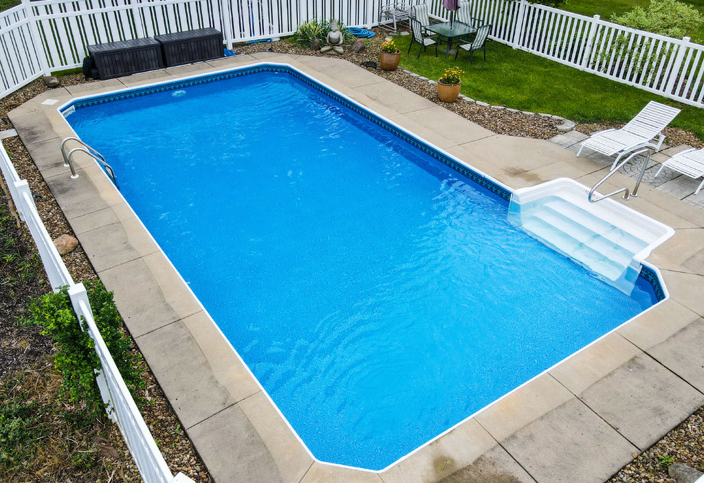 Malibu with Polynesian Premier Value Series GLI Inground Pool Liner 27 Mil
