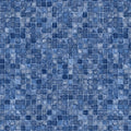 Blue Mosaic Full Floor Borderless GLI Inground Pool Liner 27 or 20Mil