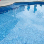 Mosaic Light Blue Full Floor Borderless GLI Inground Pool Liner 27 or 20Mil