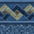 Mountain Top with Blue Mosaic Destination Series GLI Inground Pool Liner 27 or 20 Mil
