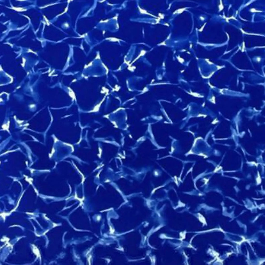 Mystic Light Blue Full Floor Borderless GLI Inground Pool Liner 27 Mil