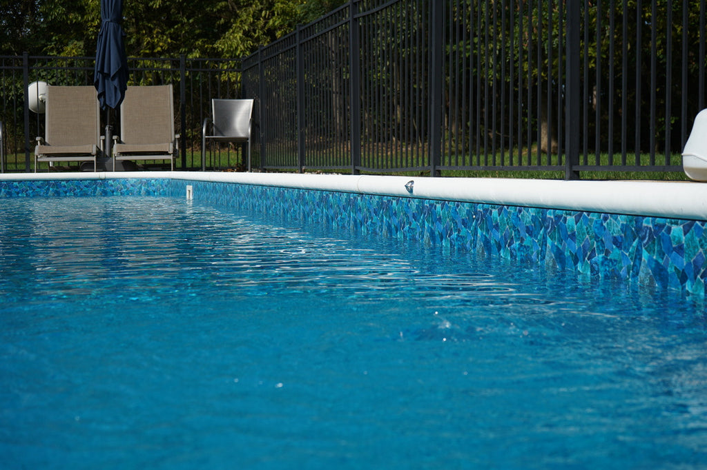 Naples Borderless Only Alpha Inground Pool Liner 28 Mil