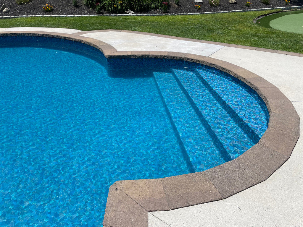 Naples Borderless Only Alpha Inground Pool Liner 28 Mil