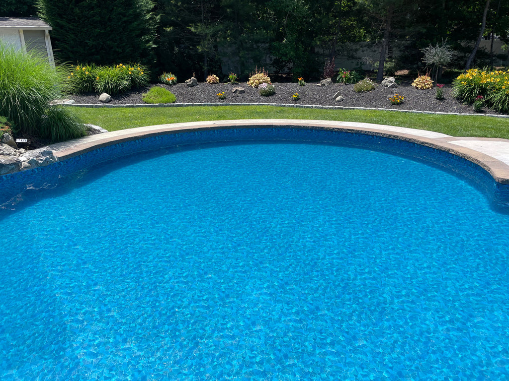 Naples Borderless Only Alpha Inground Pool Liner 28 Mil