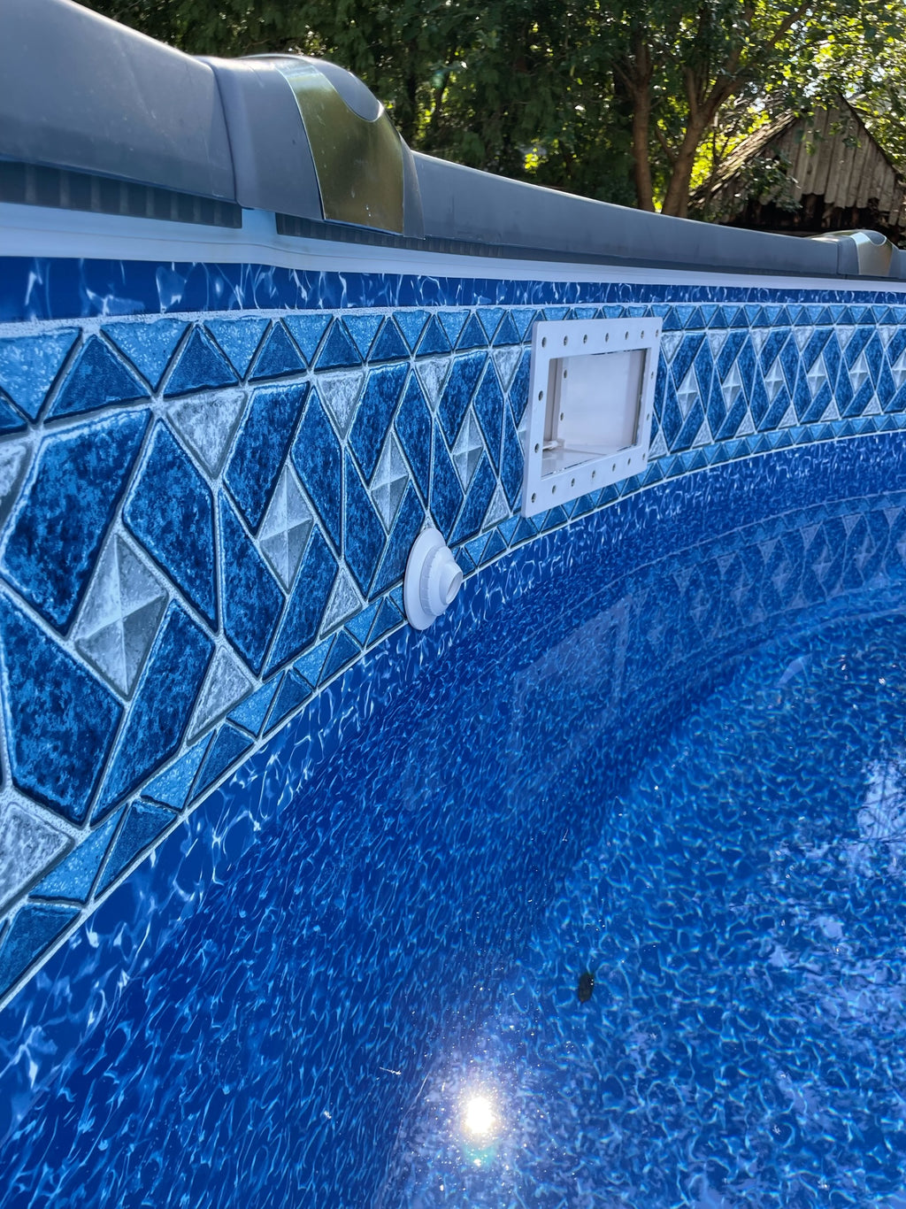 15' x 30' Oval Outlook Unibead Above Ground Pool Liner 25 Gauge