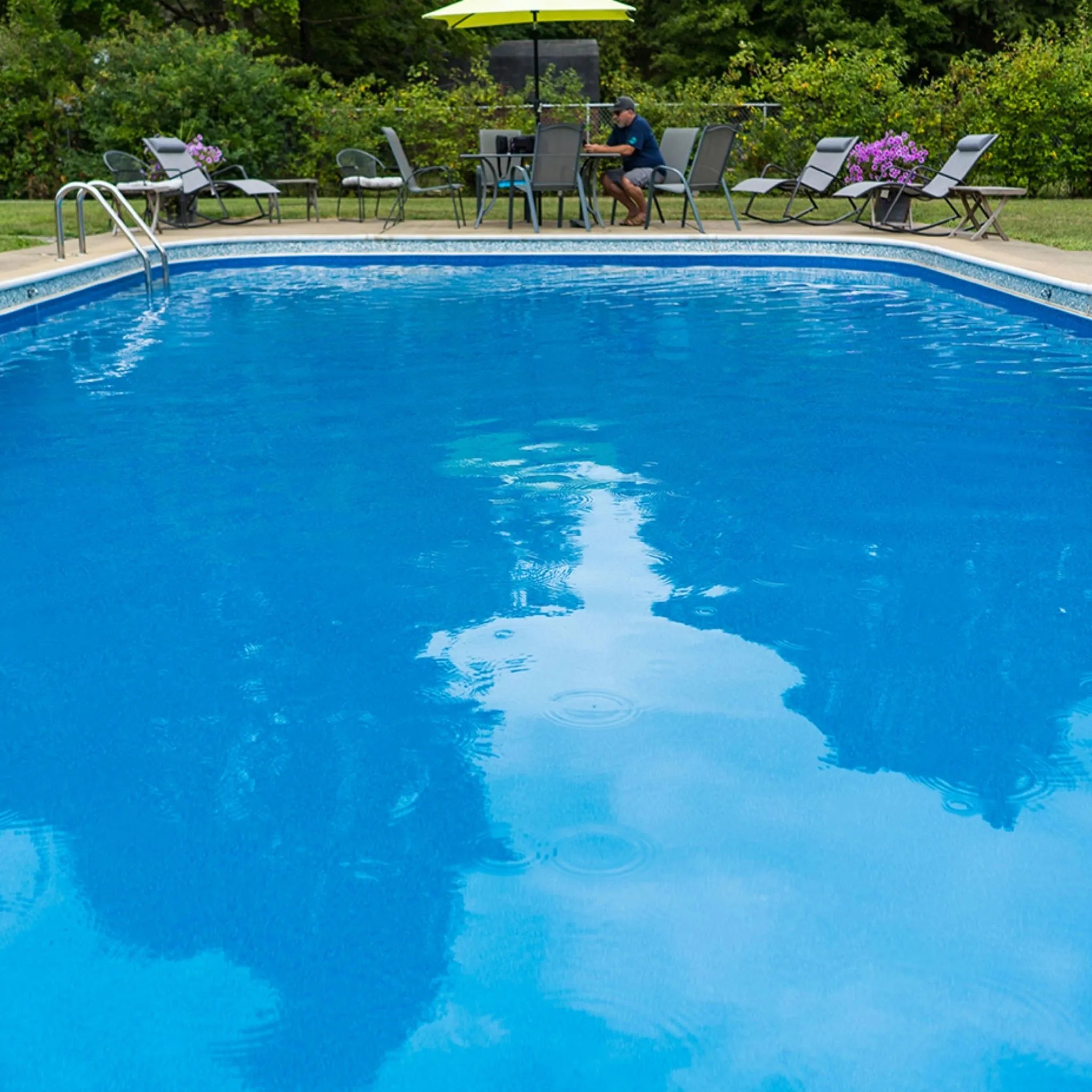 Polynesian Full Floor Premier Value Series GLI Inground Pool Liner 27 Mil