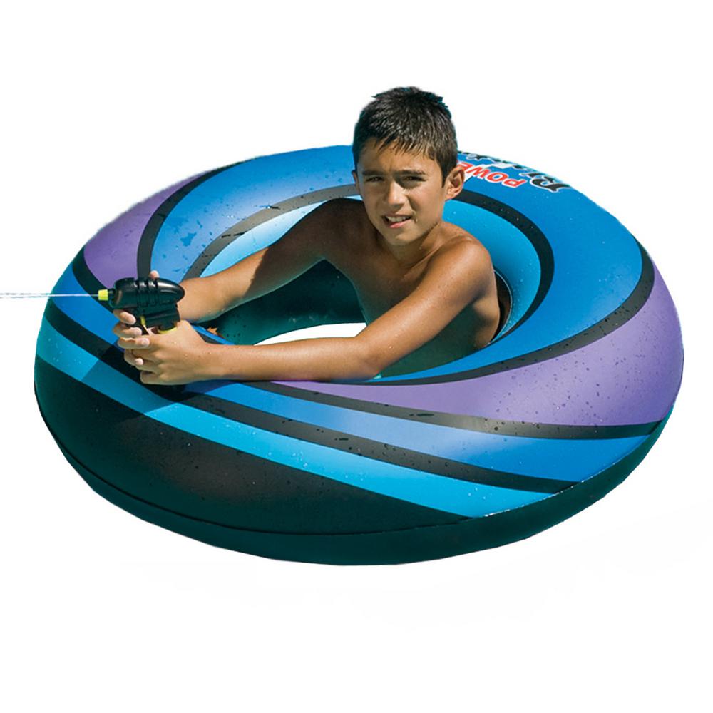 Swimline 40" Inflatable Power Blaster Super Squirter Swim Ring